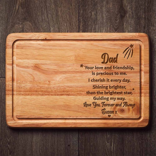Personalised Dad Chopping Board